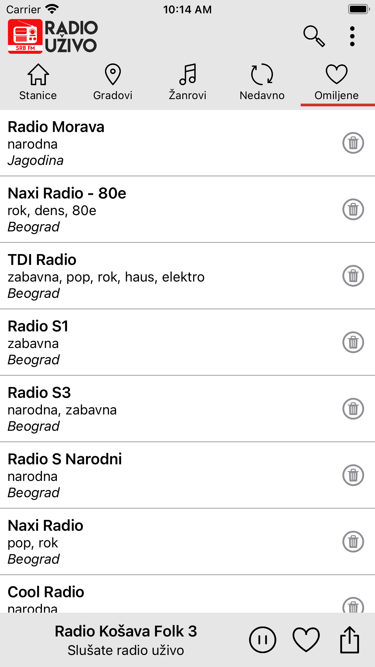 Radio Uzivo Srbija