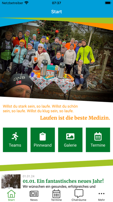 Laufteam Fürth 2010 Screenshot