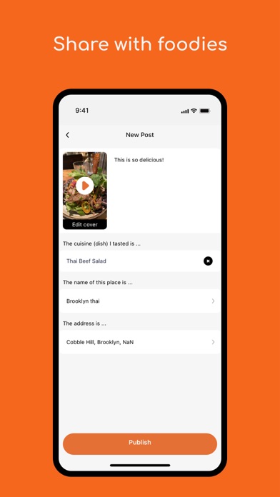 Meetfood: Explore & Reviews Screenshot