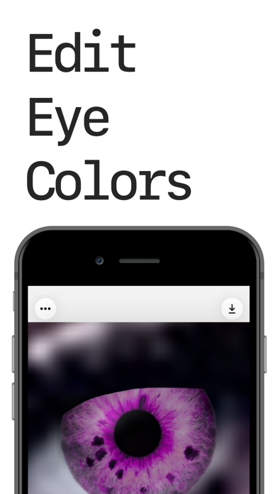 Screenshot #1 pour Color Contacts - Eye Editor