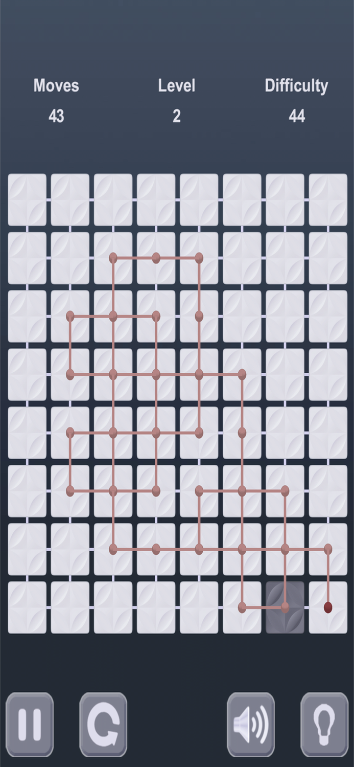 Lines Puzzle. Change color.