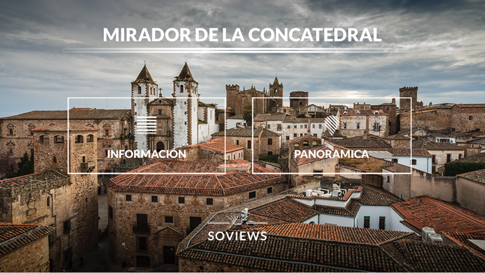 Mirador Concatedral de Cáceres