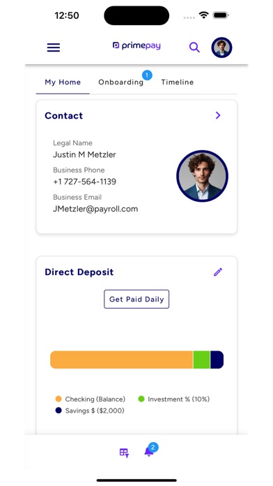 PrimePay Screenshot