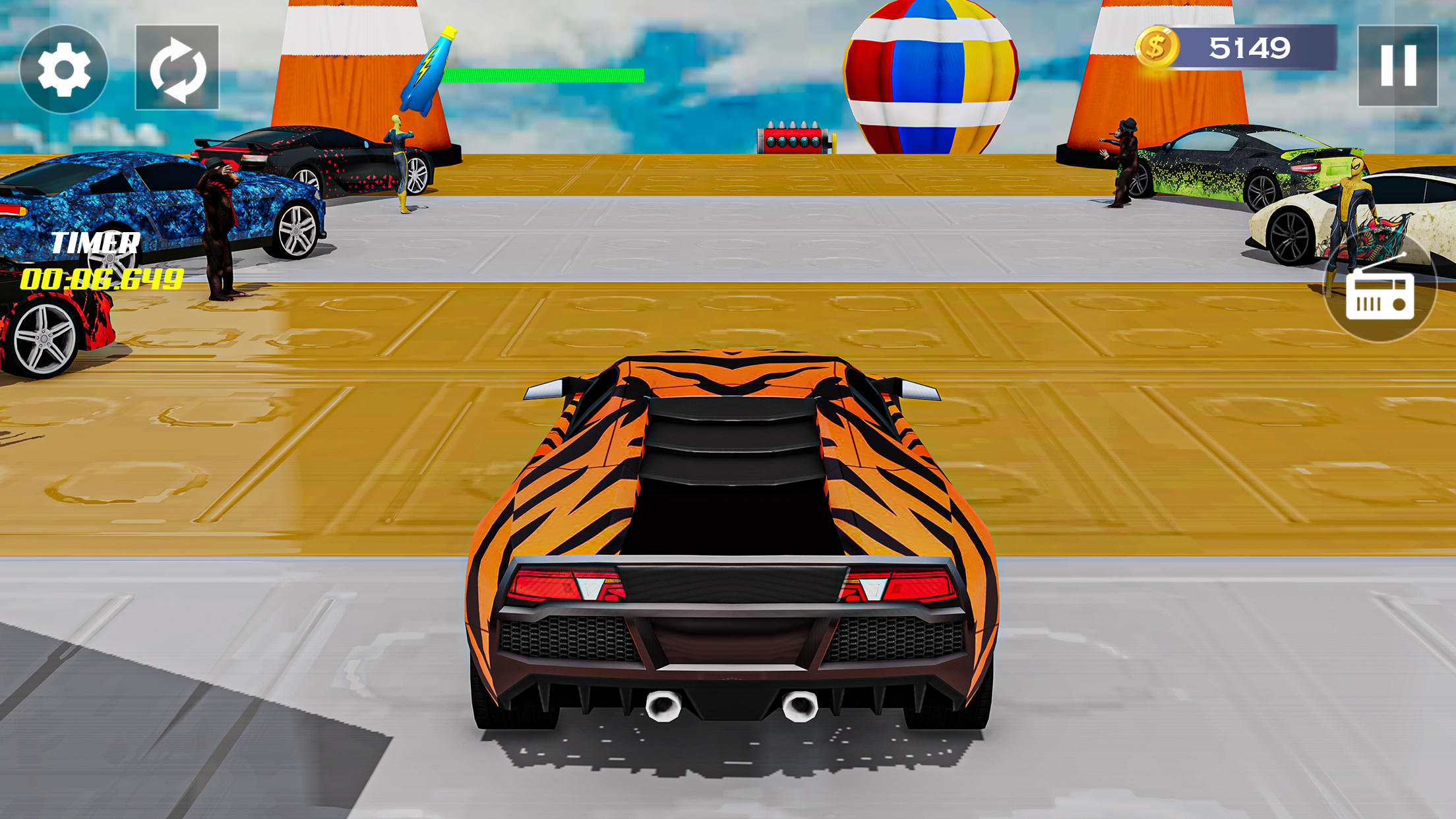 Car Stunt- Ramp Race 3D