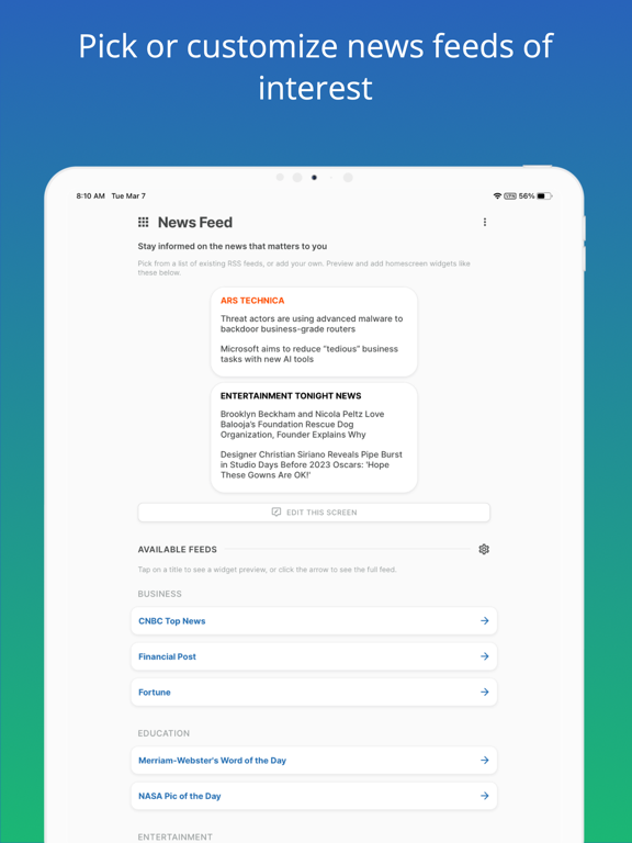 Remix DXP iPad screenshot 4 - Productivity app