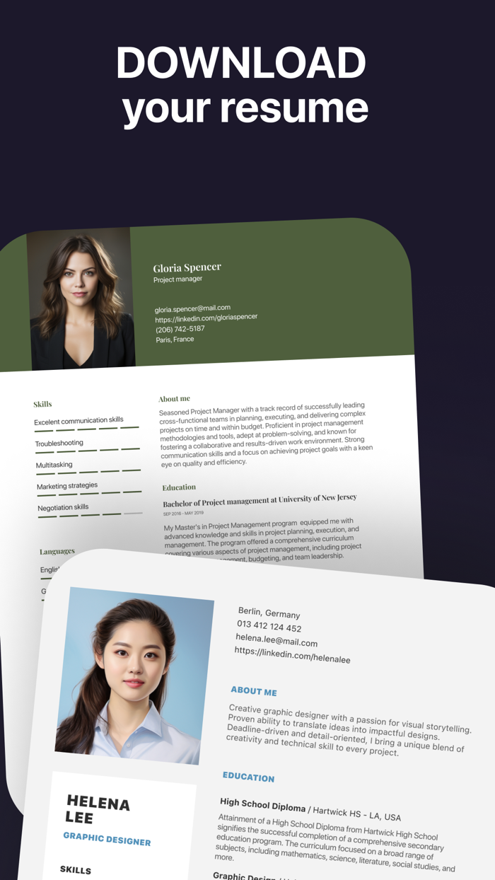Resume - Job CV Builder 1