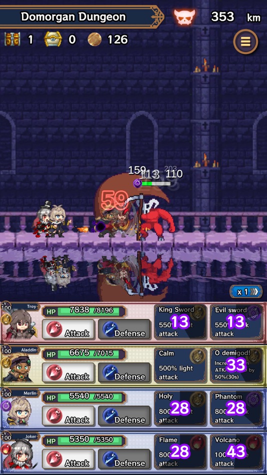 #3. Rogue Dungeon Walkers (iOS) Ved: YOSHIYUKI NAKASHIMA