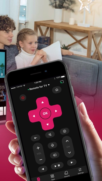 Remote for RokuTV, Smart TV Screenshot