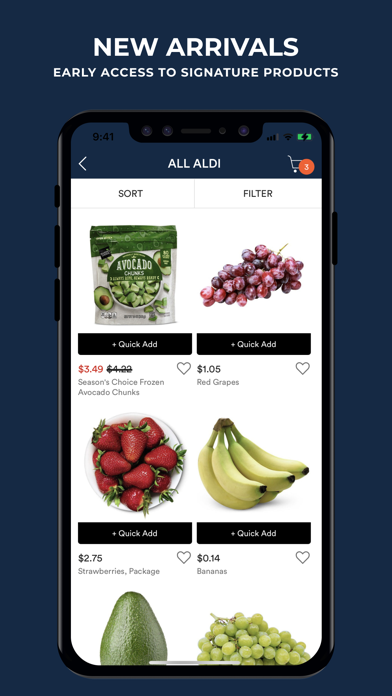 EasyBins: Same day groceries Screenshot