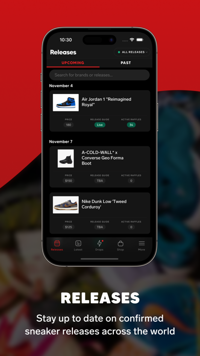 DROPS by SoleSavy - Sneakers Screenshot