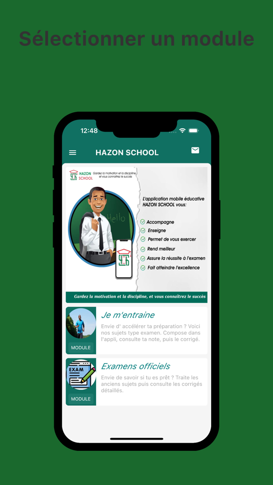 #10. HAZON SCHOOL (iOS) بواسطة: EKANI NGA ANTOINE