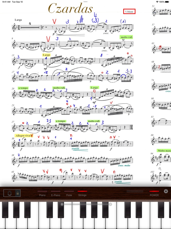 #1. Calypso Score: Sheet Music (iOS) Podle: iMobilTec