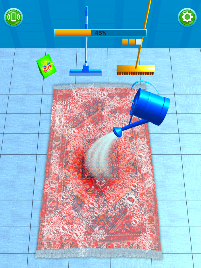 Relaxing ASMR Carpet Cleaning