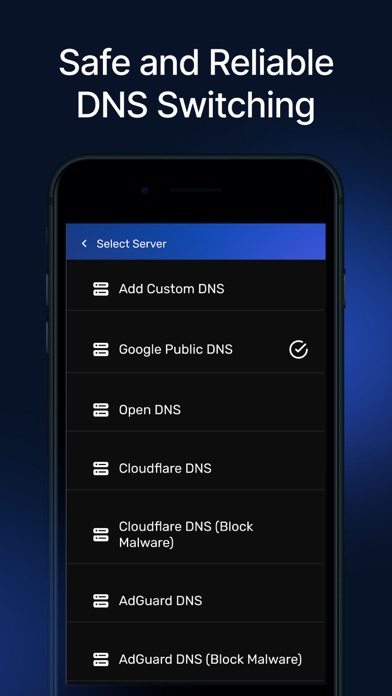 DNS Changer - Secure VPN Proxy Screenshot