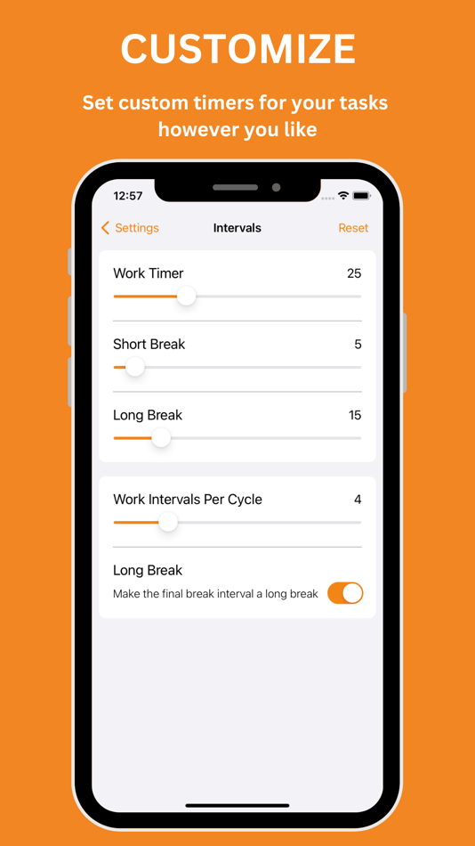 #3. Pomodoro Time Tracker (iOS) 由: Cheruiyot Patrick