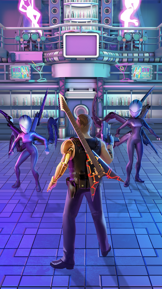 #2. Cyber Punk Hero: Roguelike RPG (iOS) By: APPWILL COMPANY LTD