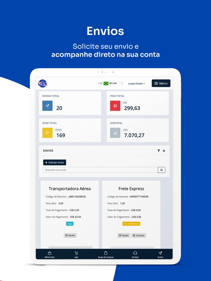 USA Compras e Envios