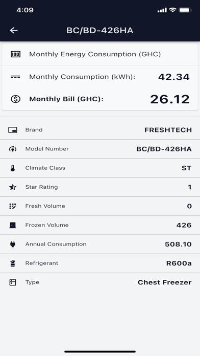 GH Certified Appliances Screenshot