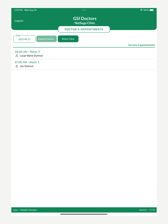 GSI Mobile Doctors iPad screenshot 3 - Medical app