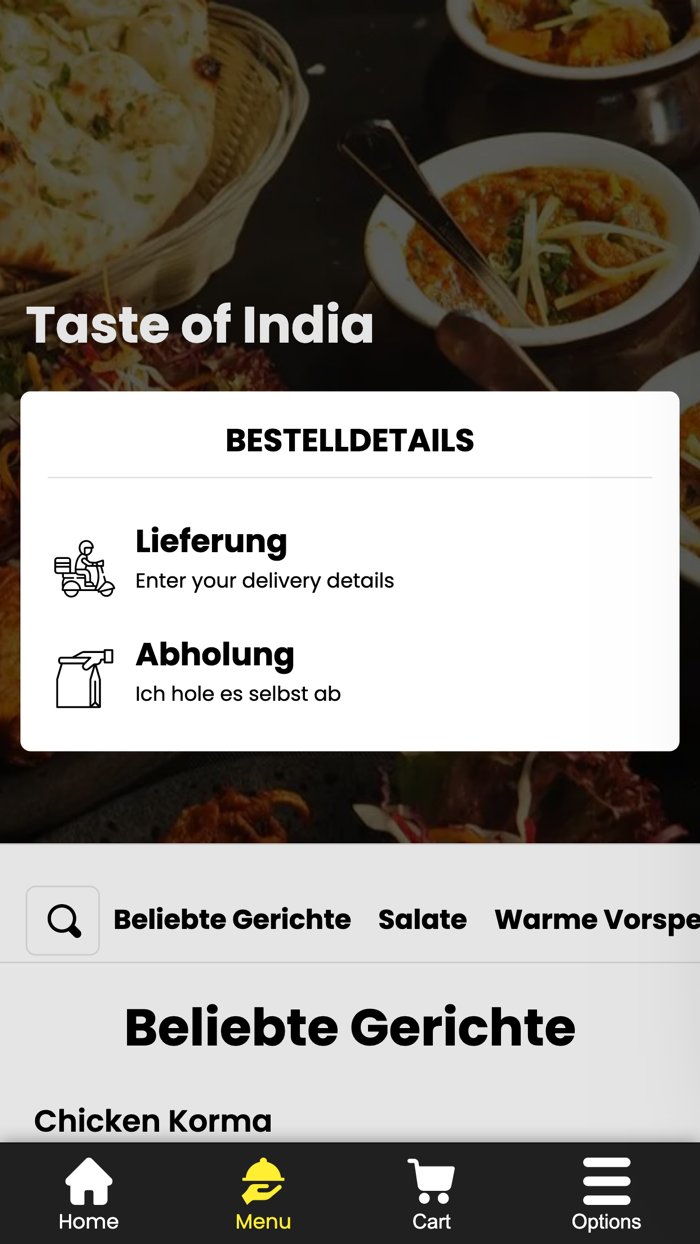 Taste of India Balingen