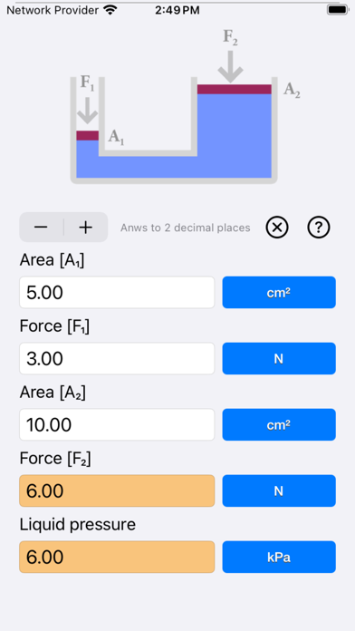 Hydraulic Pressure Calculatorのおすすめ画像4