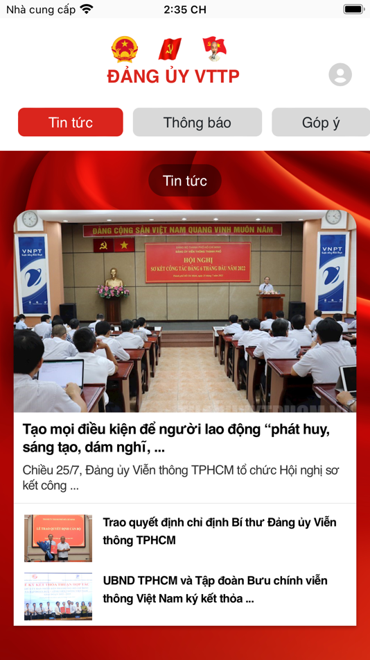#1. Sổ tay Đảng viên VNPT TP.HCM (iOS) 由: VNPT