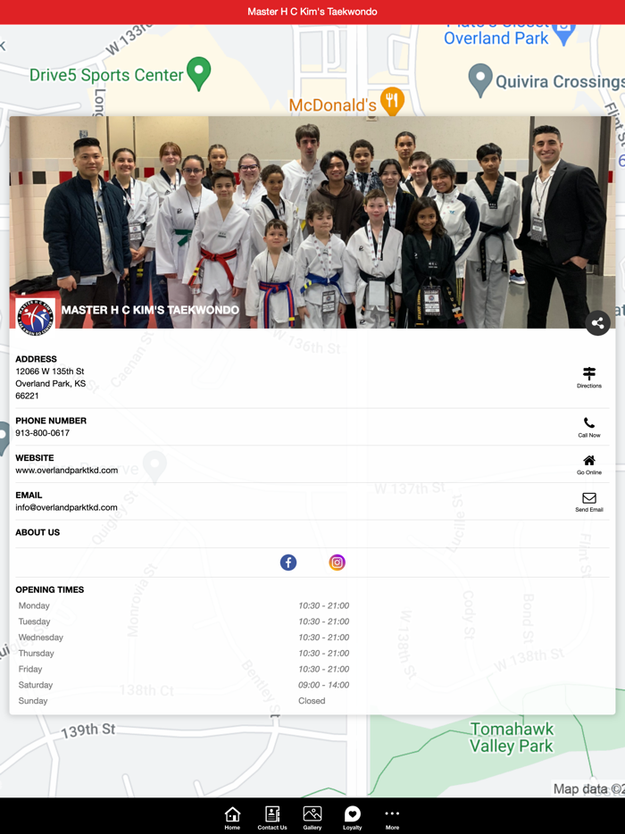 Master H C Kims Tae Kwon Do