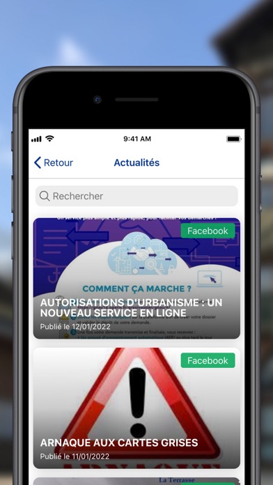 Commune de La Terrasse Screenshot