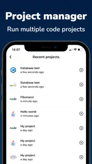 code runner - compile ide code iphone resimleri 3