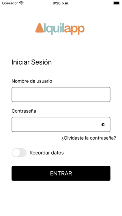 Screenshot #1 pour ALQUILAPP