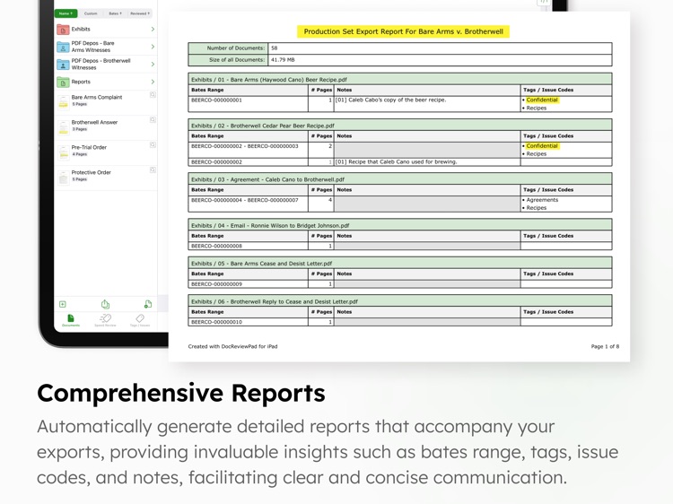 DocReviewPad - Review Docs screenshot-6