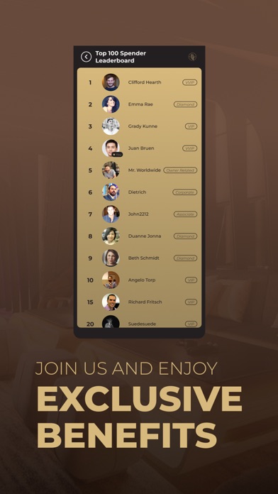 Black Owl Membership Screenshot