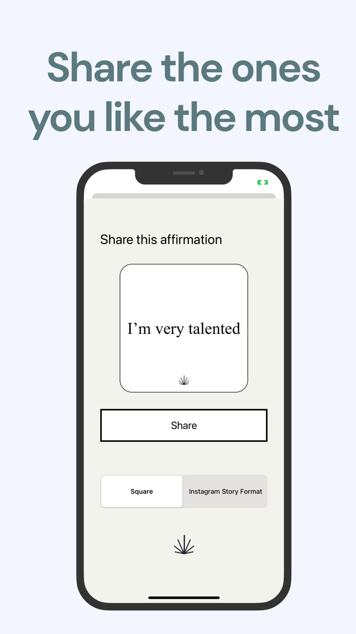 Daily Affirmations Widget