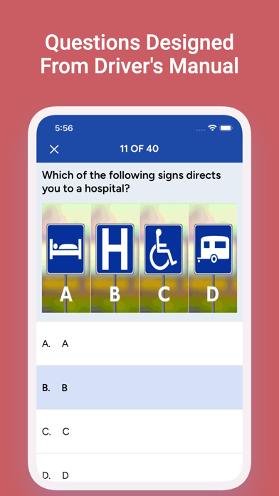 Idaho DMV Drivers License Test Screenshot