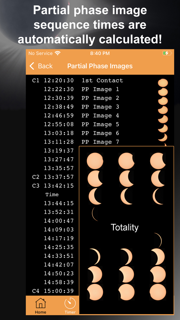 Solar Eclipse Timer