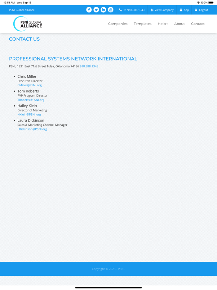 PSNI Global Alliance ESNet