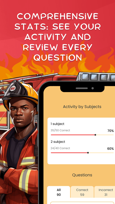 Firefighter Exam Prep Pro 2024 Screenshot