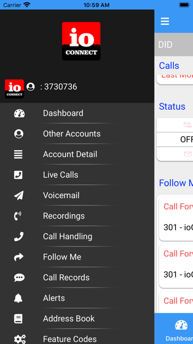 Screenshot 1 of ioCONNECT App