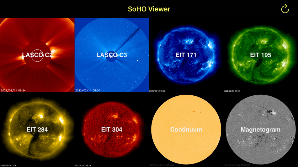 #2. SoHO Viewer (iOS) Podle: Jérôme Diaz
