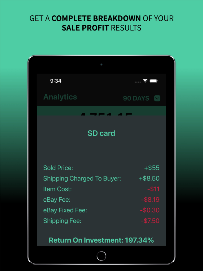 eProfit eBay Profit Calculator