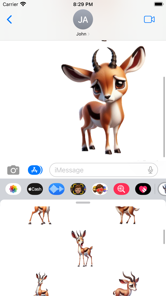 #5. Springbok Stickers (iOS) 게시자: Paul Scott