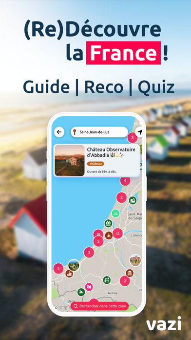 Vazi: Guide Tourisme en France Screenshot