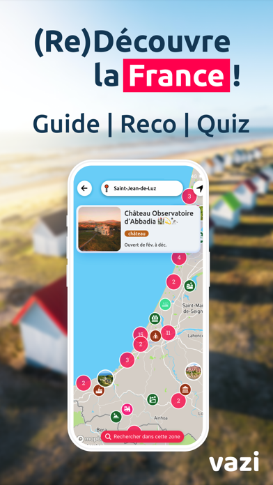 Screenshot #1 pour Vazi: Guide Tourisme en France