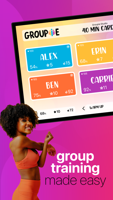 Groupie Workout App Screenshot 3 of 8