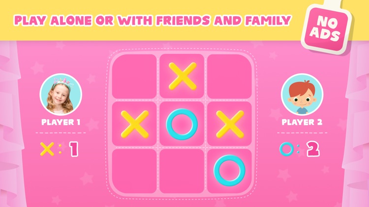 Tic Tac Toe Game with Nastya