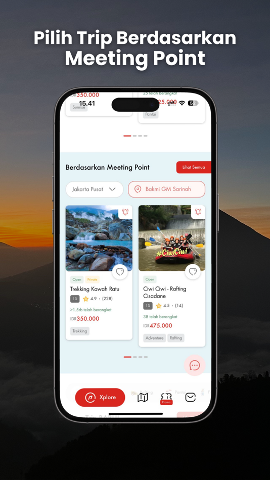 #2. Explorer.id - Open Trip App (iOS) Podle: PT WEHA JALAN-JALAN