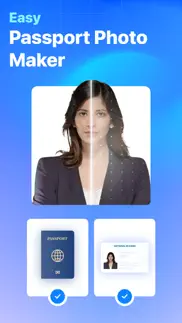 passport photo. iphone screenshot 1