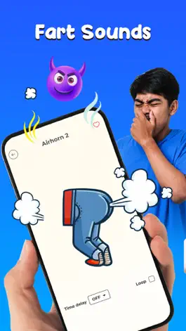 Game screenshot AirHorn Prank, Fart Sound App apk