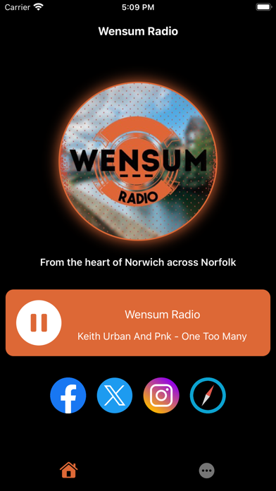 Wensum Radio Screenshot