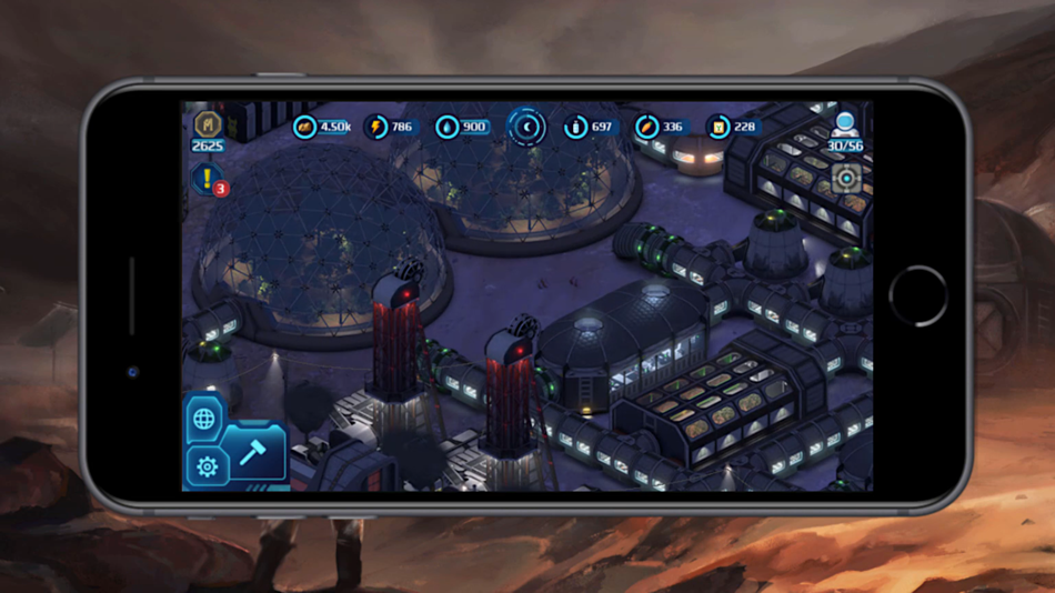 #10. Occupy Mars: Colony Builder (iOS) 由: PLAYWAY SPOLKA AKCYJNA